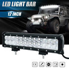 12" in LED Work Light Bar Front Bumper Driving Lamp For Club Car EZGO Golf Cart
