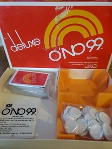 deluxe  O'NO 99 Card Game from UNO, Cards, Chips, Ins,  complete - Picture 1 of 3