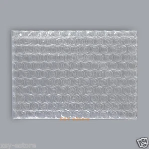 50 Bubble Envelopes Package Bag 4" x 5"_105 x 125mm_Flat Open Top - Picture 1 of 12