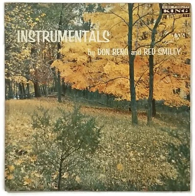 RARE COUNTRY Don Ren And Red Smiley - Instrumentals LP King EX/VG+ DG MONO - Image 1 of 3