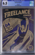Freelance Comics V1 #7 Anglo American 1942 CANADIAN EDITION CGC 6.5 (FINE +)