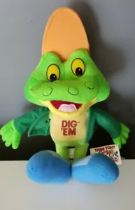 Kelloggs Team Tony dig Em Frog Plush Stuffed Animal New NWT Advertising Smacks - Picture 1 of 6