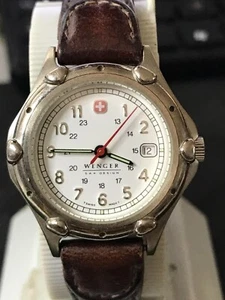 WENGER S.A.K. Design 31mm Quartz White Dial Calendar Ladies Watch, Run (#1854) - Picture 1 of 10