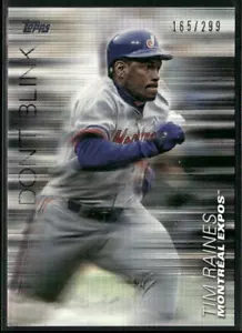 2018 Topps Update #DB-2 Tim Raines Don't Blink Black #/299 - Picture 1 of 2