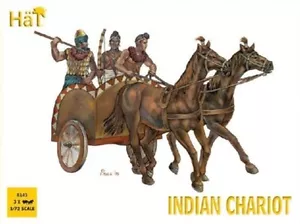 HaT 8143 1/72 Carros indios de plástico (3 por caja) + Jinetes - Imagen 1 de 1