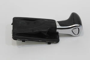 Audi A6 4G C7 S-Line Black Leather Gear Selector Knob 4G2713139P - Picture 1 of 14
