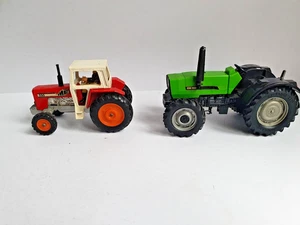 BRITAINS DEUTZ DX II0 + MATCHBOX MASSEY FERGUSON K-35 x 2 METAL DIECAST - Picture 1 of 12