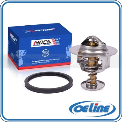 Termostato refrigerante para Mitsubishi L200 Lancer Mirage Plymouth Colt Dodge Eagle Foto 1 de 4