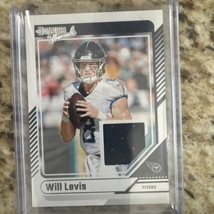 Parche Panini Donruss Will Levis Donruss Threads SP #DTH-WLE 2024 Titanes - Imagen 1 de 2