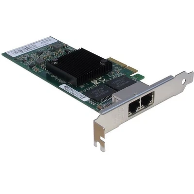 Dual Gigabit LAN Karte PCIe x4 v2.0 RJ45 Netzwerk Ethernet LR-9712 Low Profile - Bild 1 von 2