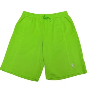 POLO by Ralph Lauren | Youth XL | Boy's Neon Green Basketball Gym Fitness Shorts - Picture 1 of 6