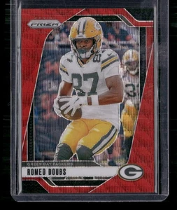 Panini 2024 Panini Prizm #104 Romeo Doubs Red Wave Green Bay Packers - Picture 1 of 2