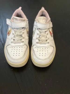 nike white with tye die girls 2.5 sneakers  - Image 1 of 4