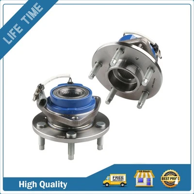 Pair Front Wheel Hub Bearing Assembly For Chevy Impala Venture Pontiac Montana Foto 1 de 4
