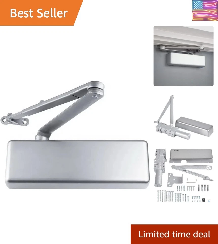 4041 Cierrapuertas Automático de Alta Resistencia - Resistencia Ajustable para Puertas 40-330lbs Foto 1 de 4