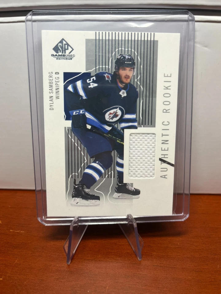 2022-23 UD - SP Game Used - Retro Renovations Rookie Jersey Dylan Samberg RR-DS - Image 1 of 2
