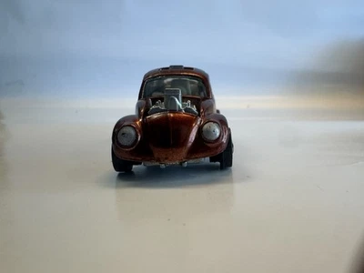  1968 Hot Wheels Redline Custom VW Choc Brown  US Base Original  Vint Mattel  - Image 1 of 4