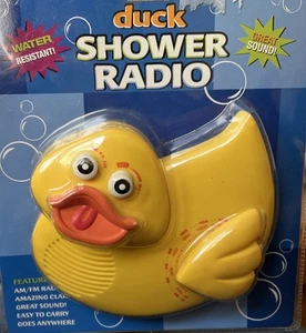 NOS GMA Duck Shower Radio (AM)-FM Band Vintage - Picture 1 of 4