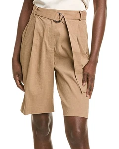 Boss Hugo Boss Tannah Linen-Blend Short Women's - Picture 1 of 6