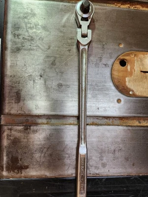 VINTAGE CRAFTSMAN -V- 44984 1/2" UNIDAD FLEX CABEZA TRINQUETE EE. UU. LIBERACIÓN RÁPIDA  Foto 1 de 4