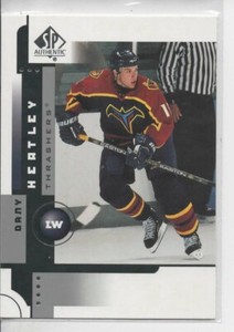 2001-02 SP AUTHENTIC DANY HEATLEY