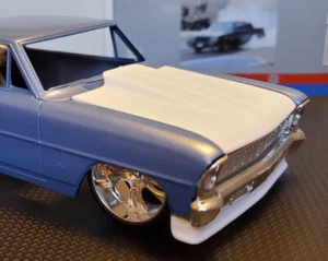 Resin Cowl Hood & Chin Spoiler for ' Nova AMT 1/25 - Picture 1 of 1