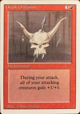 Orcish Oriflamme - Red Revised 3rd Edition Mtg Magic Rare x4 NM