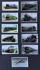 Morning Foods (Mornflake Oats)- 11 x cards World Locomotives & British Trains +1