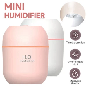 Electric Air Diffuser Humidifier Aroma Oil Led Night Light-Up Home Relax Defuser - Picture 1 of 13