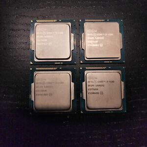 Lot of 4 Intel Core i3-4160 3.6 GHz 5 GT/s LGA 1150 Desktop CPU Processor SR1PK