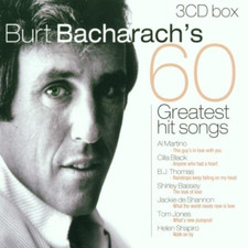 Burt Bacharach's 60 Greatest Hit Songs Burt Bacharach 2002 CD Top-quality
