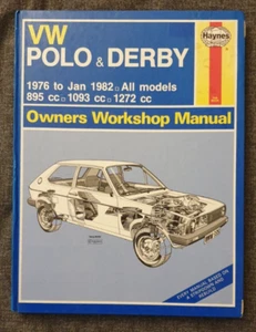 VW Polo & Derby (MK1) Haynes Manual - Picture 1 of 7