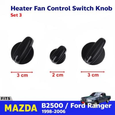 Heater Fan Control Switch Knob Fit For 1998-05 Mazda B2500 B2600 Ford Courier - Image 1 of 4