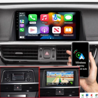 PARA 2016-2018 KIA OPTIMA K5 ANDROID 13 CARPLAY COCHE ESTÉREO RADIO GPS NAVEGACIÓN WIFI BI Foto 1 de 4