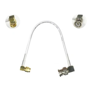 SMA Male Plug RA Angle to BNC Male 90-degree Pigtail Cable RG174 15/30/50/100cm - Picture 1 of 1