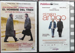 LOTE 2 DVD PATRICE LECONTE MI MEJOR AMIGO+EL HOMBRE DEL TREN-NUEVOS PRECINTADOS - Imagen 1 de 2