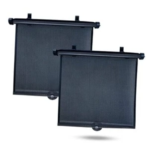 Car Side Window Sun Shade (2 Pack) | Upgraded Car Roller Sunshade for Kids | - Picture 1 of 8