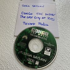 Congo The Movie The Lost City of Zinj (Sega Saturn, 1996)-Disc Only-Tested