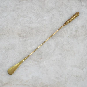 Shoe Horn Handmade Brass 3 Monkey Figure Long – Luxury and Functional Decor - Picture 1 of 5