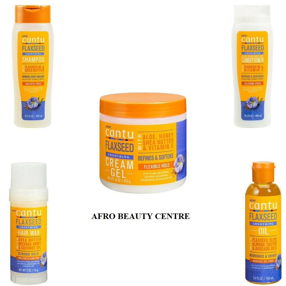 Cantu | Flaxseed Smoothing Hair Care Products For Curly, Coily And Wavy Hair - Image 1 of 1