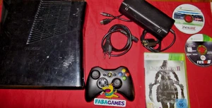 XBOX 360 Console 250 GB + | FIFA 18 | DARKSIDERS 2 | PES 2010 - Foto 1 di 1