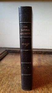 1896 THE NATURAL RELIGION - REV. VERNON STALEY - 1ST EDITION - BEAUTIFUL BINDING - Foto 1 di 17