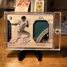 2016 Panini National Treasures Ketel Marte 2/10 Rookie Auto Patch RPA #180