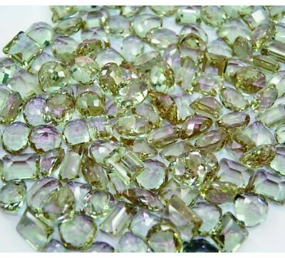 Wholesale Certified 250 Ct Lot  Color Changing Alexandrite Mix Shape Gemstone - Image 1 of 3