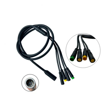 Bafang 1T4 Cable 1 in 4 Wires BBS01 BBS02 BBSHD Mid-drive motor Display Throttle - Image 1 of 4
