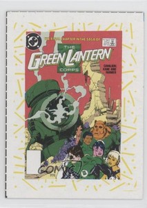 1989 DC Comics Backing Board Cards Great Moments in The Green Lantern Corps 06ff