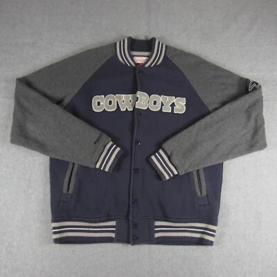 Chaqueta Dallas Cowboys Talla L Mitchell & Ness Throwbacks Varsity NFL  Foto 1 de 4