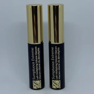 Estee Lauder Sumptuous Extreme Mascara 01 Extreme Black 5.6ml = 2.8ml × 2 BN - Picture 1 of 4