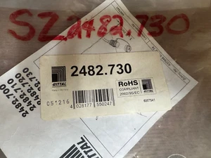 Conector de montaje en pared Rittal, 2482.730, RJ45 - Imagen 1 de 8
