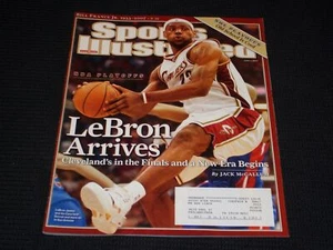 2007 JUNE 11 SPORTS ILLUSTRATED MAGAZINE - LEBRON JAMES COVER - L 8359 - Picture 1 of 2